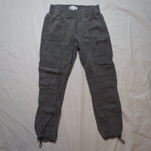 C&C California XS Women's Gray Cargo Joggers